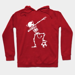 Dab Dabbing Rode Duivels / Diable Rouge soccer Hoodie